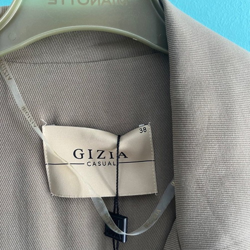 Gizia sleeveless trench coat new, khaki, size M