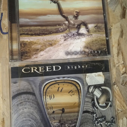 Creed Human Clay CD and Higher CD single used