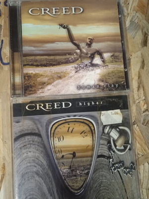 Creed Human Clay CD and Higher CD single used