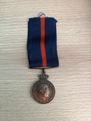 Greek Medal of Meritorious Service Class C 1937