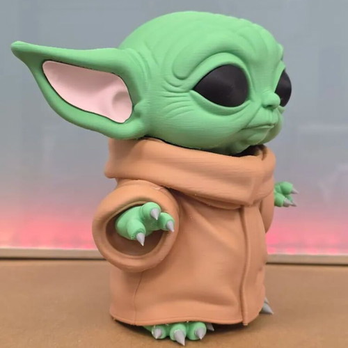 3D Printed Baby Alien Figure made to order