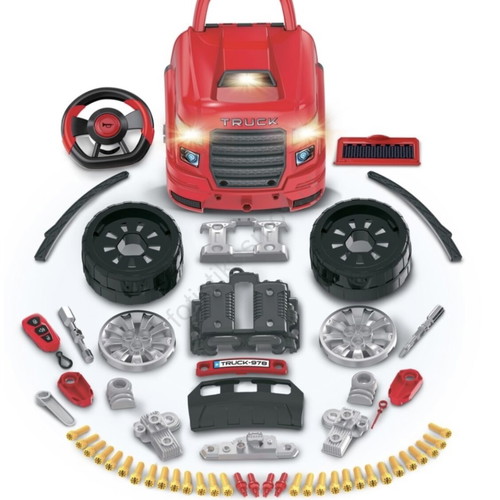 Workshop Truck Toy like new with lights and sound