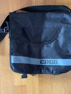 Diesel 90s bag used, shoulder, black, laptop compatible