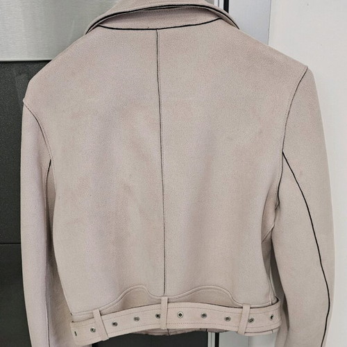 Zara short jacket new, beige-pink, medium