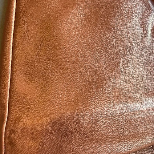 Stradivarius faux leather skirt brown like new
