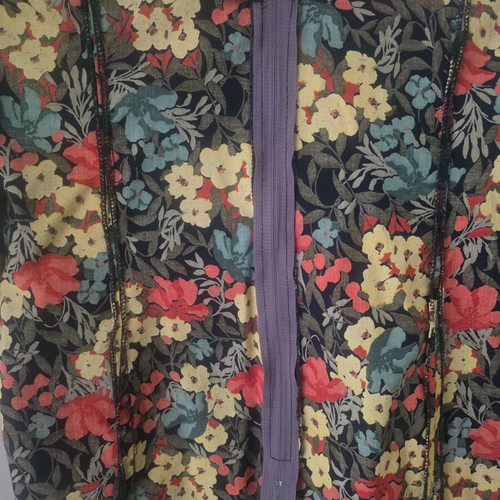 Floral dress vintage 1990s medium size, used
