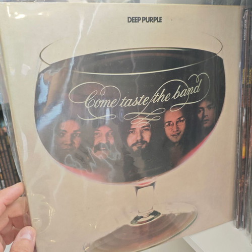 Deep Purple Come Taste The Band vinyl record used, rock