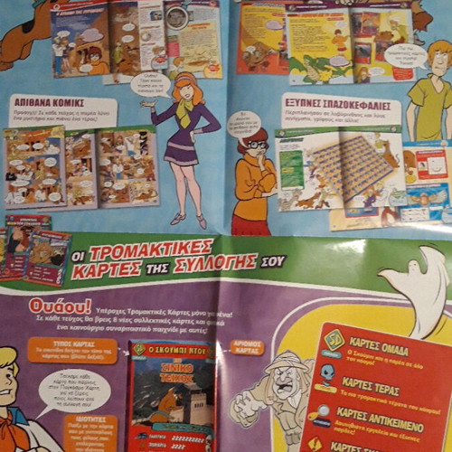 Scooby-Doo collectible poster with Mystery Machine storage box new