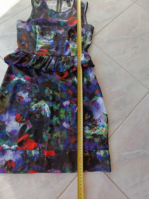 H&M summer dress medium multicolor like new