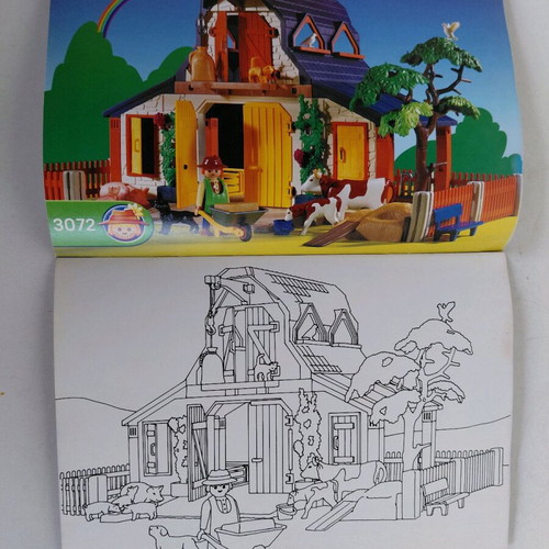 Playmobil coloring book new