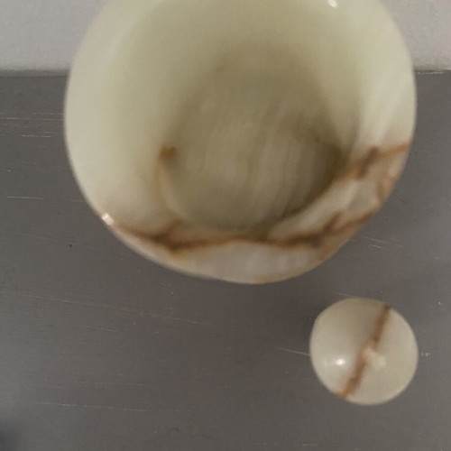 Marble mortar 10cm new