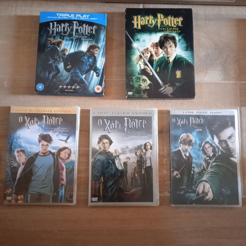 Harry Potter DVD and Blu-ray set like new with subtitles