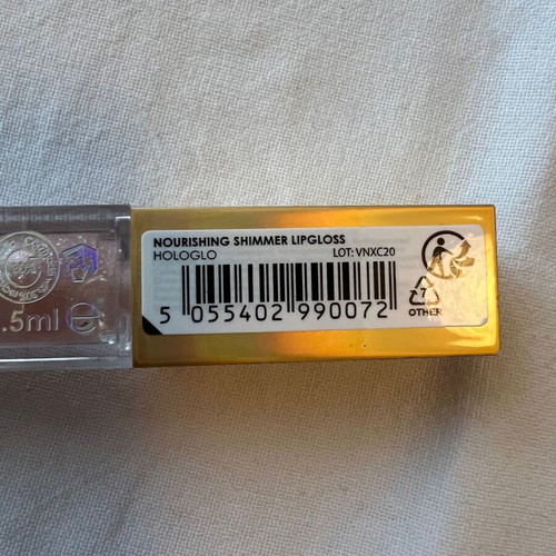 MUA Nourishing Shimmer Lip Gloss new, color Hologlo