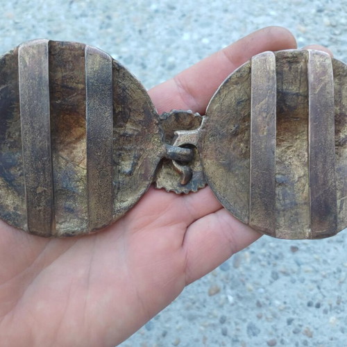 Authentic bronze pafti used, length 18cm
