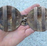 Authentic bronze pafti used, length 18cm
