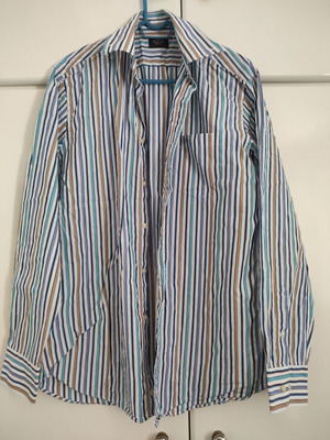 Πουκάμισο ανδρικό Paul and Shark Νο 41 /L σαν καινούργιο, πολύχρωμο