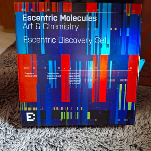Escentric Molecules set of 5 unused 8.5ml spray bottles