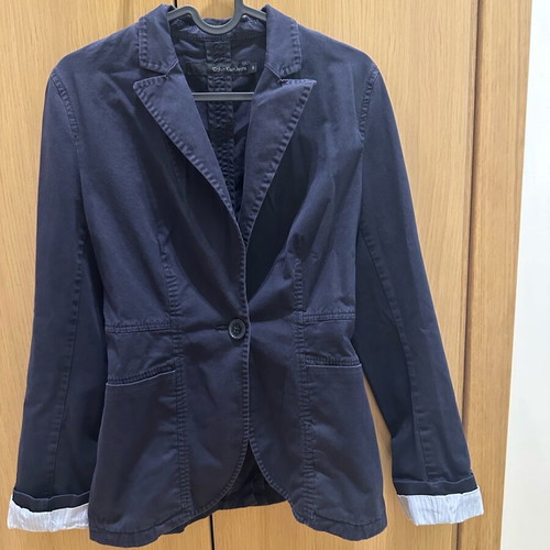 Calvin Klein jacket dark blue used, small