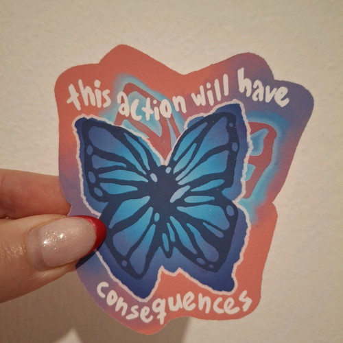 Life is Strange fanmade vinyl sticker set new, 7 pieces