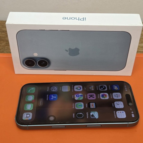 iPhone 16 128GB teal smartphone