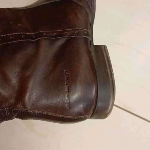Δερμάτινα μποτάκια Airstep μεταχειρισμένα, καφέ, μέγεθος 45