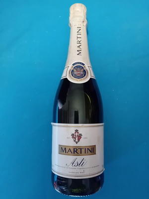 Martini Asti Spumante sparkling wine new, vintage 2000