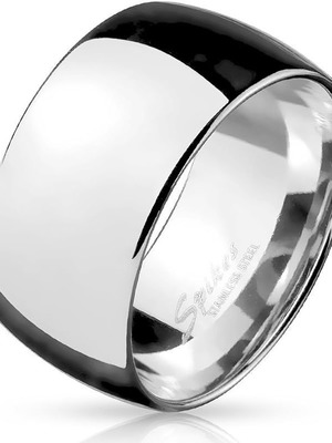 Paula & Fritz Wide Dome men's ring 10 mm like new, silver