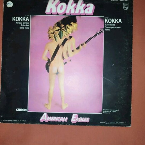 American Eagles vinyl record used, Kokka 1978