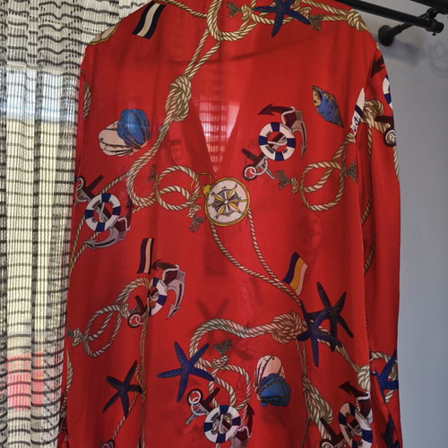 Zara women's shirt like new, red, size L