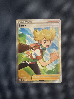 Barry (BRS 167) Pokemon Card Brilliant Stars Ultra Rare like new