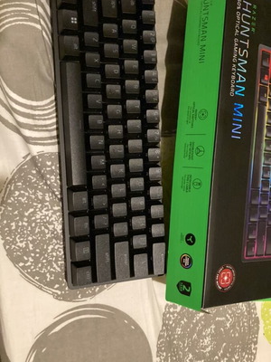 Razer Huntsman Mini keyboard with red switches