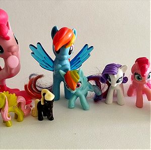 G4 My little pony Hasbro 9 συλλεκτικές φιγούρες πακέτο