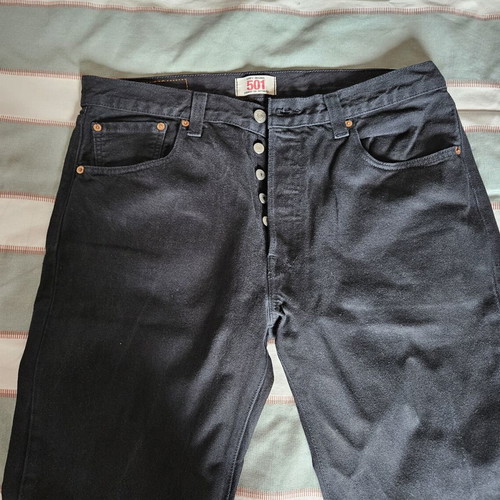 Levi’s 501 Original black jeans W34 L32