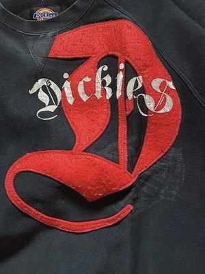 Dickies vintage gothic sweatshirt used, size XL, black