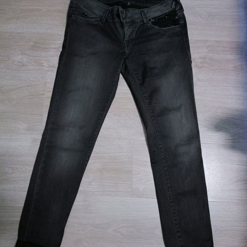 Staff jeans in dark gray, like new, size Large