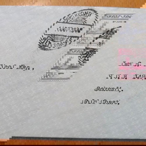 Φάκελος Πρώτης Ημέρας 1946 Χρυσή Ακτή σαν καινούργιο