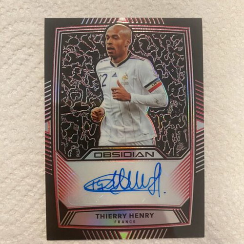 Thierry Henry Autograph card new