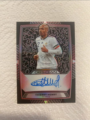 Thierry Henry Autograph card new