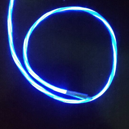 iPhone charging cable with LED light 1 meter new