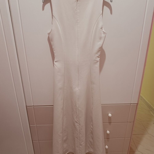 Midi dress Zara beige, like new, size S