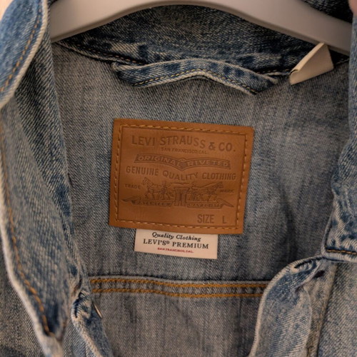 Levi's Jean Jacket used, size L, blue