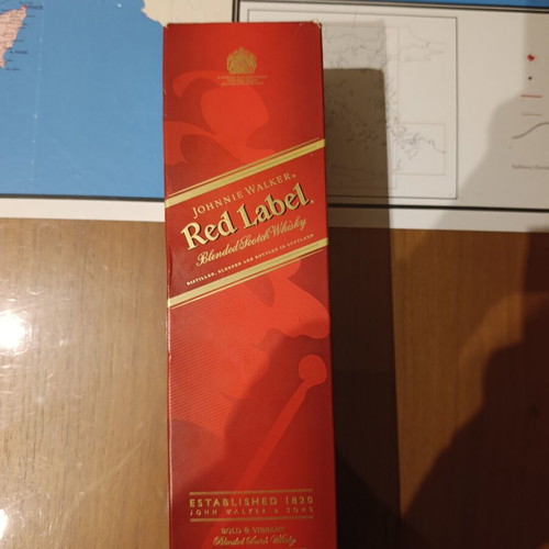 Johnnie Walker Red Label Blended Scotch Whisky 1000 ml sealed