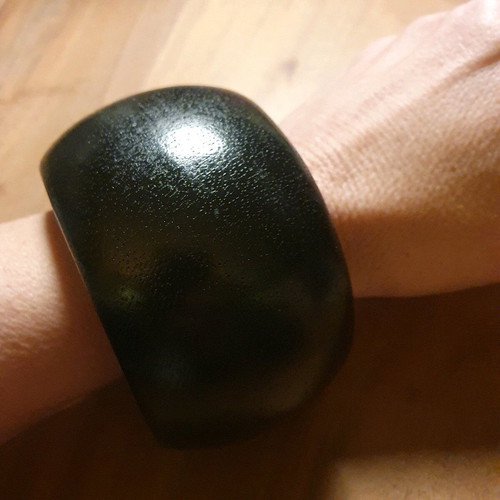 Wooden bracelet black like new without wear