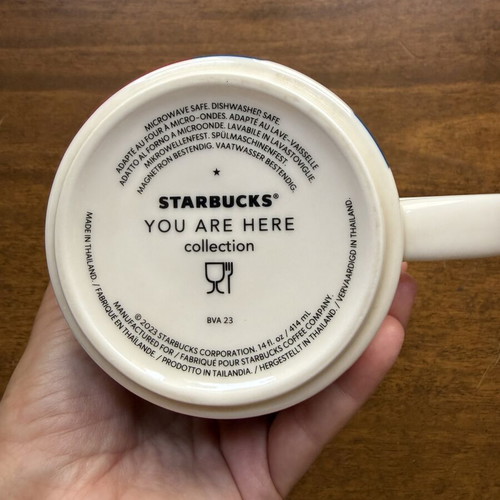 Starbucks cup Paris like new with original box