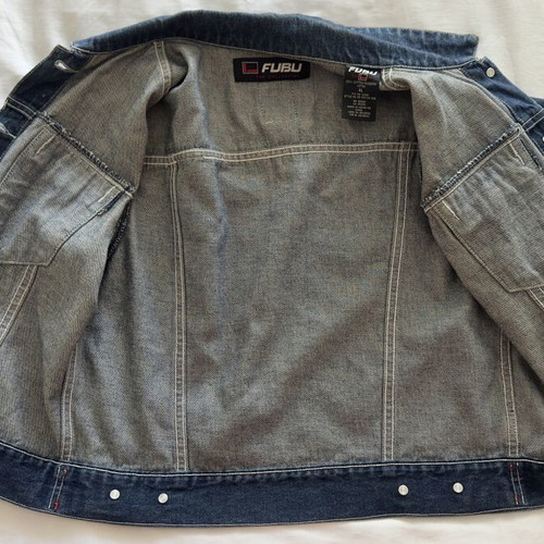 Fubu Vintage Jacket XL Women’s Like New Blue