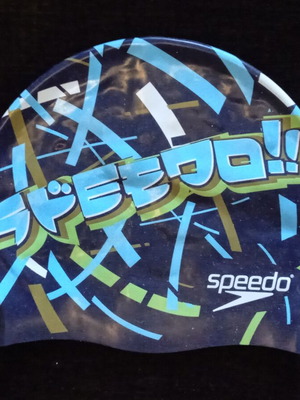 Σκουφάκι κολύμβησης σιλικόνης Speedo unisex, μαύρο