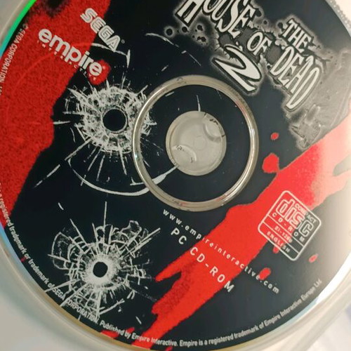 The House of Dead Sega PC like new