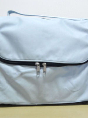 Fabric handheld toiletry bag new turquoise