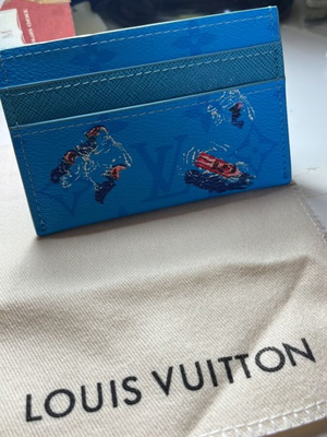 Louis Vuitton wallet new, blue