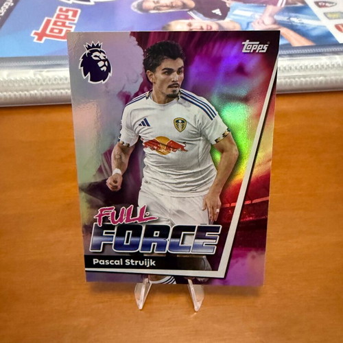 Topps Premier League 2026 Full Force cards, lot of 6, new